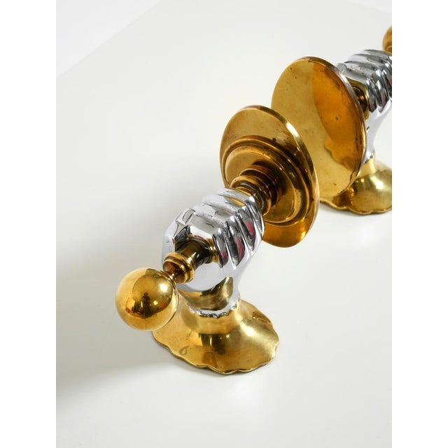 Bookends in Brass from Vereinigte Werkstätten, 1980s, Set of 2 For Sale - Image 12 of 14