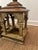 Wood Vintage Asian-Inspired Pagoda Lantern Stands With Distressed Finish and Faux Verdi Gris Copper Roofs, a Pair For Sale - Image 7 of 11