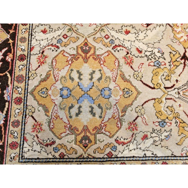 Vintage Turkish Oushak Handwoven Rug, Wool, Allover Geometric Design, 8' x 10' For Sale - Image 14 of 16