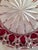 ​Vintage Signed Fabergé Cranberry Cut-to-Clear Crystal "Russian Court" Bowl For Sale - Image 4 of 10