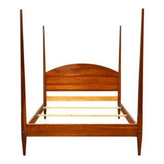 Hitchcock Solid Cherry Queen Four Post Bed For Sale