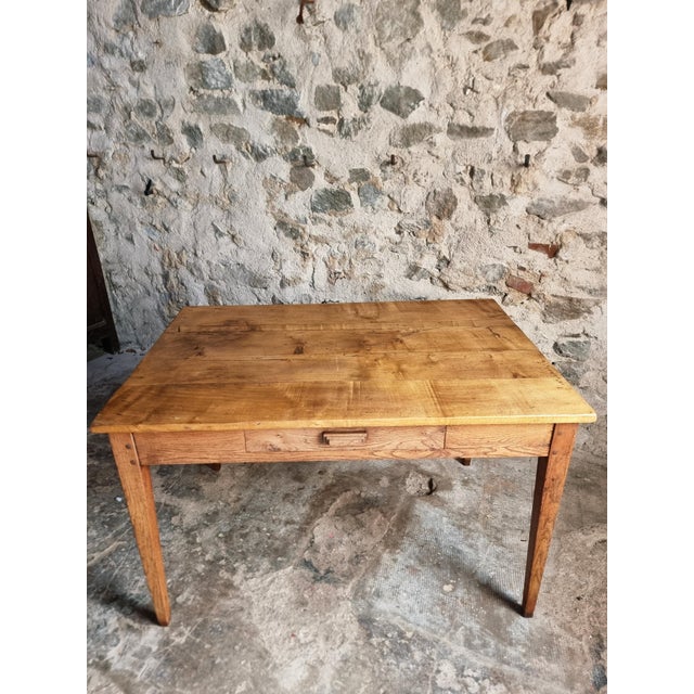 Antique French Country Dining Table, 1890s For Sale - Image 17 of 18