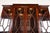 Henkel Harris Georgian Carved Mahogany Lighted Breakfront Bookcase Cabinet For Sale - Image 10 of 15