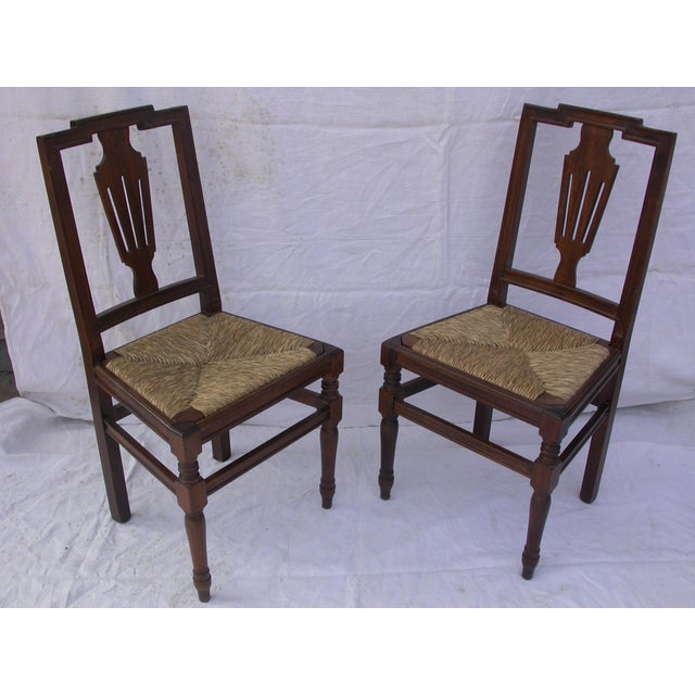 Louis XVI Chairs, Late 1700s, Set of 8 For Sale - Image 11 of 17