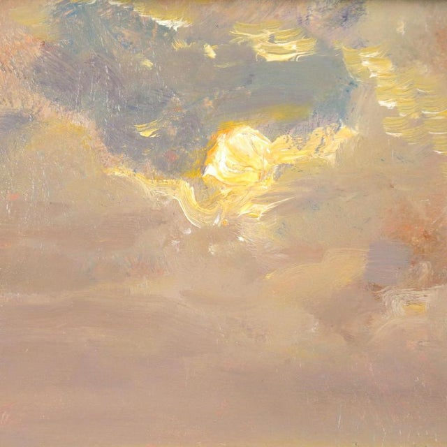Carlo Viriglio, Maritime Landscape, Oil on Board For Sale - Image 4 of 10