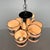 Mid-Century Italian Chrome Chandelier, 1960's For Sale - Image 9 of 15