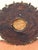 Italian Neoclassical Polychromed and Giltwood Sunburst Mirror For Sale - Image 9 of 9