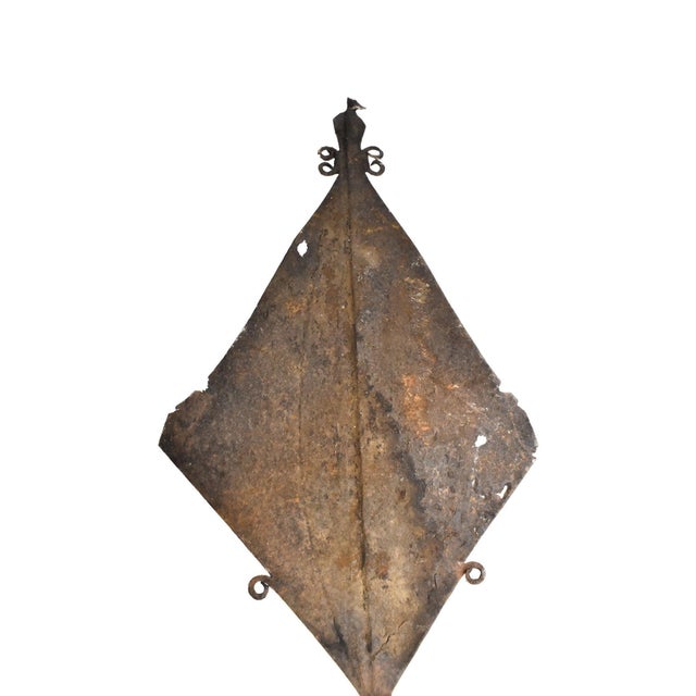 Early 20th Century Kuba Ceremonial Spear 82 inch For Sale In Denver - Image 6 of 7