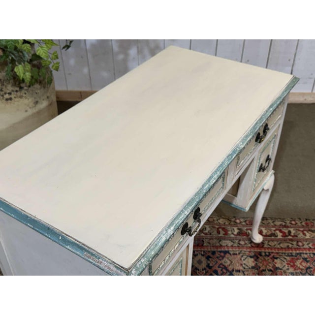 Vintage English Pine Desk, 1950s For Sale - Image 9 of 15