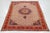 1960s Persian Mashad Handmade Beige Wool Rug With Rosette Motif For Sale - Image 9 of 9