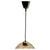 Metal Vintage Frosted and Textured Glass Pendent Lamp from Peill & Putzler, 1970s For Sale - Image 7 of 14