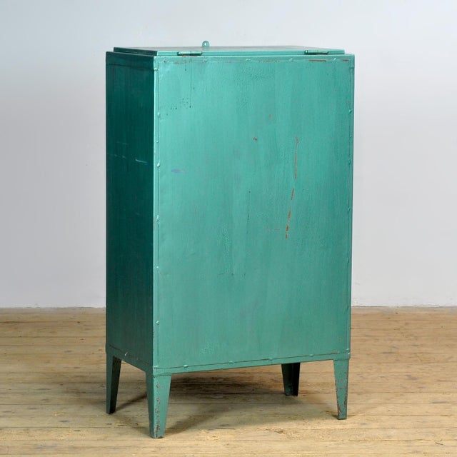 Industrial Iron Cabinet, 1970s For Sale - Image 14 of 15