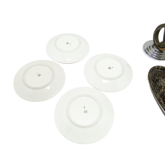 Art Deco Coffee Pads from Chodzież, Poland, 1960s, Set of 4, in Very Good conditions. Designed 1950 to 1959 This piece has...