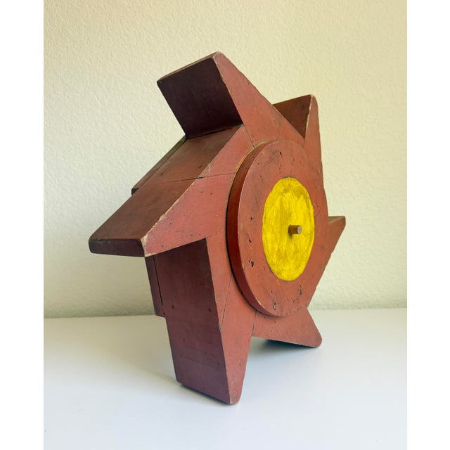 Large Antique Industrial Wooden Gear Molds, a Pair, Late 19th Century For Sale In Sacramento - Image 6 of 13