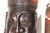 Pair of Vintage African Tribal Hand Carved & Painted Wooden Mask With Feathers For Sale - Image 4 of 7