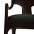 Mid‑Century Dining Armchair – Walnut Finish, Dark Green For Sale - Image 9 of 12