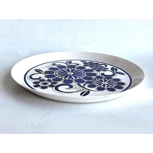 Mid-Century Modern 1970s Mikasa Sea Isle 12" Chop/Serving Platter For Sale - Image 3 of 9