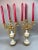 Bronze 19thC French Louis XVI White Marble Bronze Candelabras - Pair For Sale - Image 8 of 17