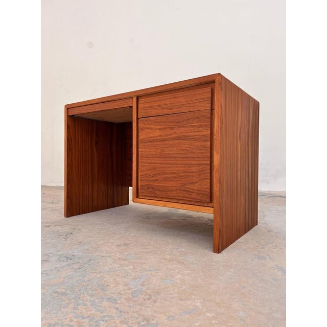 Teak Desk with Extra Laptop Compartment, Denmark For Sale - Image 11 of 11