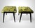 Mid 20th Century Mid 20th Century Paolo Buffa Style Pair of Wooden Benches Upholstered Designers Guild Fabric For Sale - Image 5 of 18