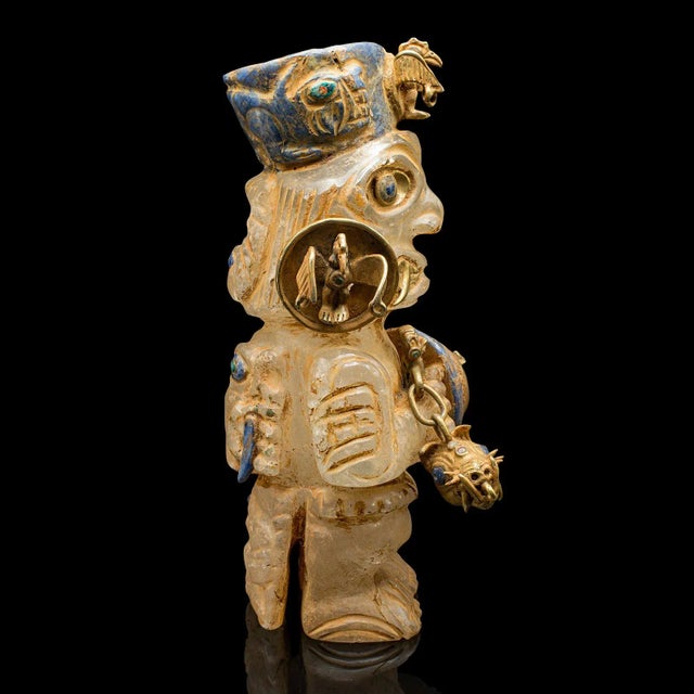 Tribal 1950's Tall Vintage Tribal Figure For Sale - Image 3 of 10