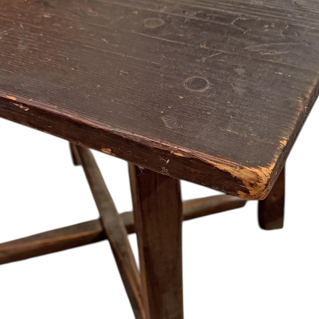 Early 20th Century Early 20th Century American Side Table For Sale - Image 5 of 13