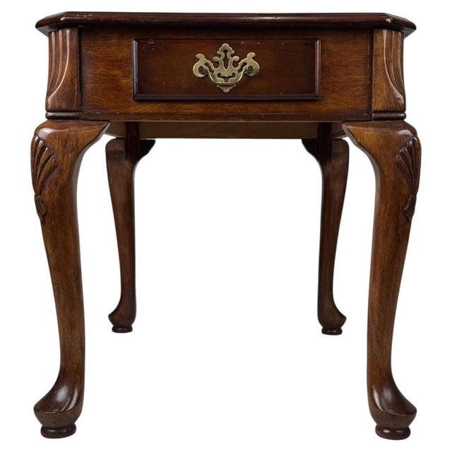 Antique English Walnut Side Table For Sale - Image 13 of 13