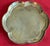 Brass Antique 18th Century English George III Footed Brass Tray For Sale - Image 8 of 15