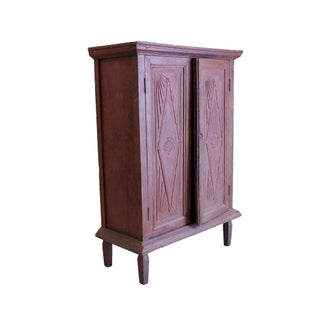 Antique Carved Cabinet For Sale