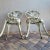 Vintage Cast Iron Victorian-Style Garden Chairs, a Pair For Sale - Image 10 of 11