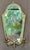 Pair of 20th Century Italian Giltwood Etched Mirror Two-Light Sconces For Sale - Image 4 of 8