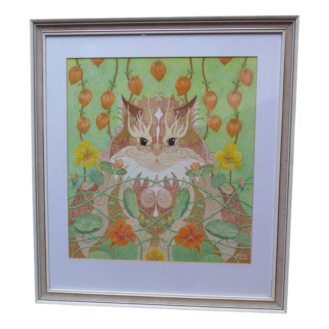 Vera Watson, Portrait of a Beauty, 1987, Gouache For Sale