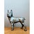 Metal Vintage Cast Iron Dog Doorstop For Sale - Image 7 of 12