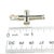 1990s David Yurman Sterling Silver Cross Pendant Estate DY697 For Sale - Image 4 of 7
