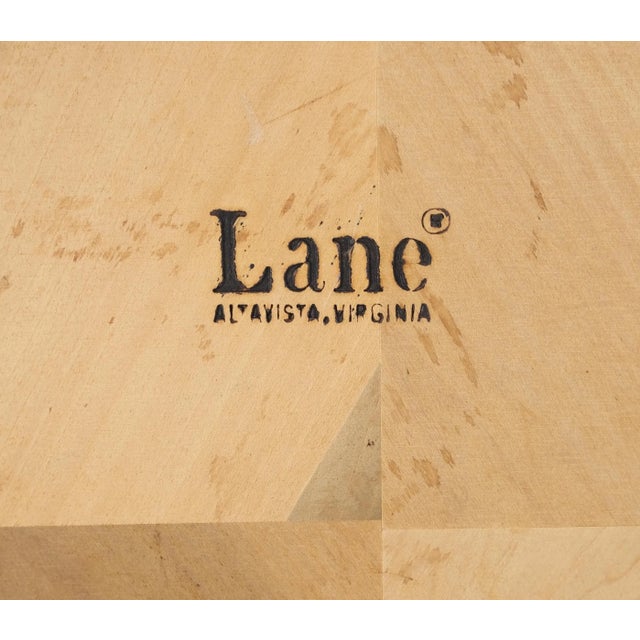 Light Walnut Square Mid-Century Modern Side End Table For Sale - Image 10 of 12