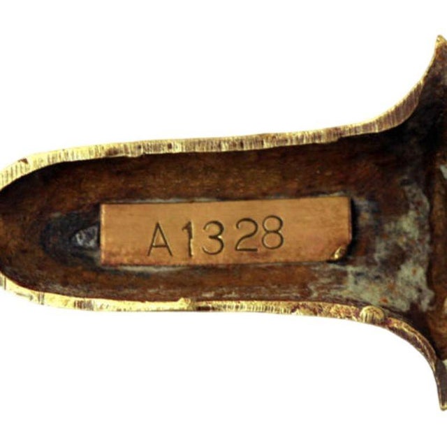 American Colonial Brass Electric Converted Oil Lamp Wall Sconce, 2 Available For Sale In Los Angeles - Image 6 of 6