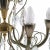 Italian Silver and Gold Chandelier, 1920s For Sale - Image 4 of 7