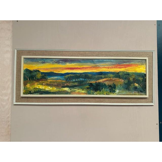 Kurt Lundberg, Landscape (Sörmlands Nalar Räven), 1950s, Oil on Canvas, Framed For Sale - Image 12 of 18