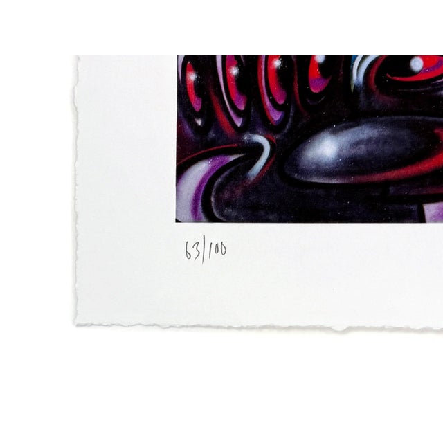 Contemporary Kenny Scharf, Places Please (Framed Hand Signed Archival Pigment Print) For Sale - Image 3 of 3