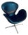 1970s Arne Jacobsen for Fritz Hansen Swan Lounge Chair Danish Mid Century Modern Vintage Scandinavian For Sale