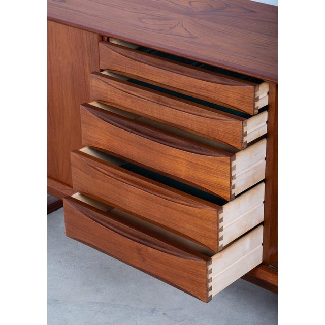 Danish Teak Sideboard by Arne Vodder for Skovby Møbelfabrik, 1960s For Sale - Image 9 of 13