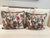 English Pair Floral Linen Pillows For Sale - Image 3 of 5