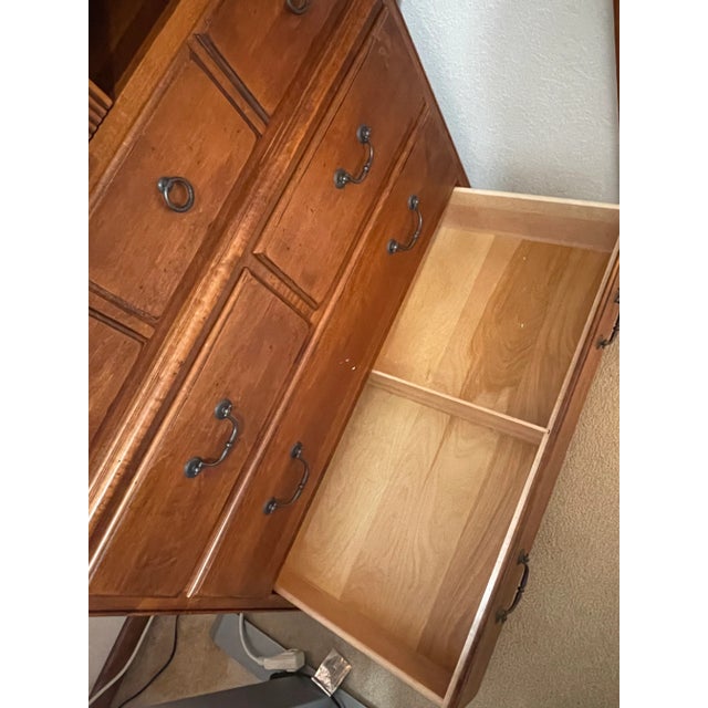 1990s Ethan Allen Country Crossings Door Chest For Sale - Image 9 of 13