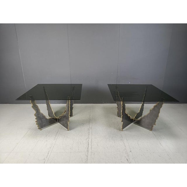 Brutalist Brutalist Coffee Tables, 1970s, Set of 2 For Sale - Image 3 of 11