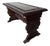 Vintage Italian Renaissance-Style Hand-Carved Wood Coffee Table / Bench For Sale