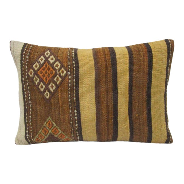 Decorative Wool Kilim Pillow For Sale