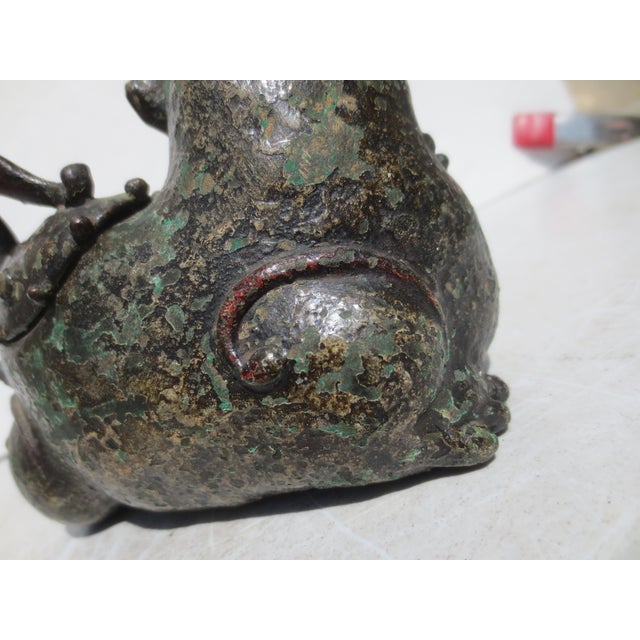 Antique Meiji Brronze Incense Burner For Sale - Image 17 of 18