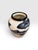 1990s Beth Allison Gripenstraw “Salmon” Hand-Painted Ceramic Urn Vase, Santa Cruz, 1997 For Sale - Image 5 of 11