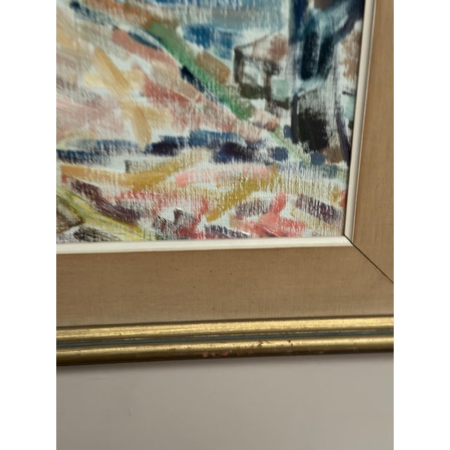 Landscape Nature, 1950s, Oil Painting on Canvas, Framed For Sale - Image 6 of 18