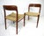 Niels Moller #75 Teak and Woven Side Chairs for j.l. Moller Denmark (A) For Sale - Image 14 of 15